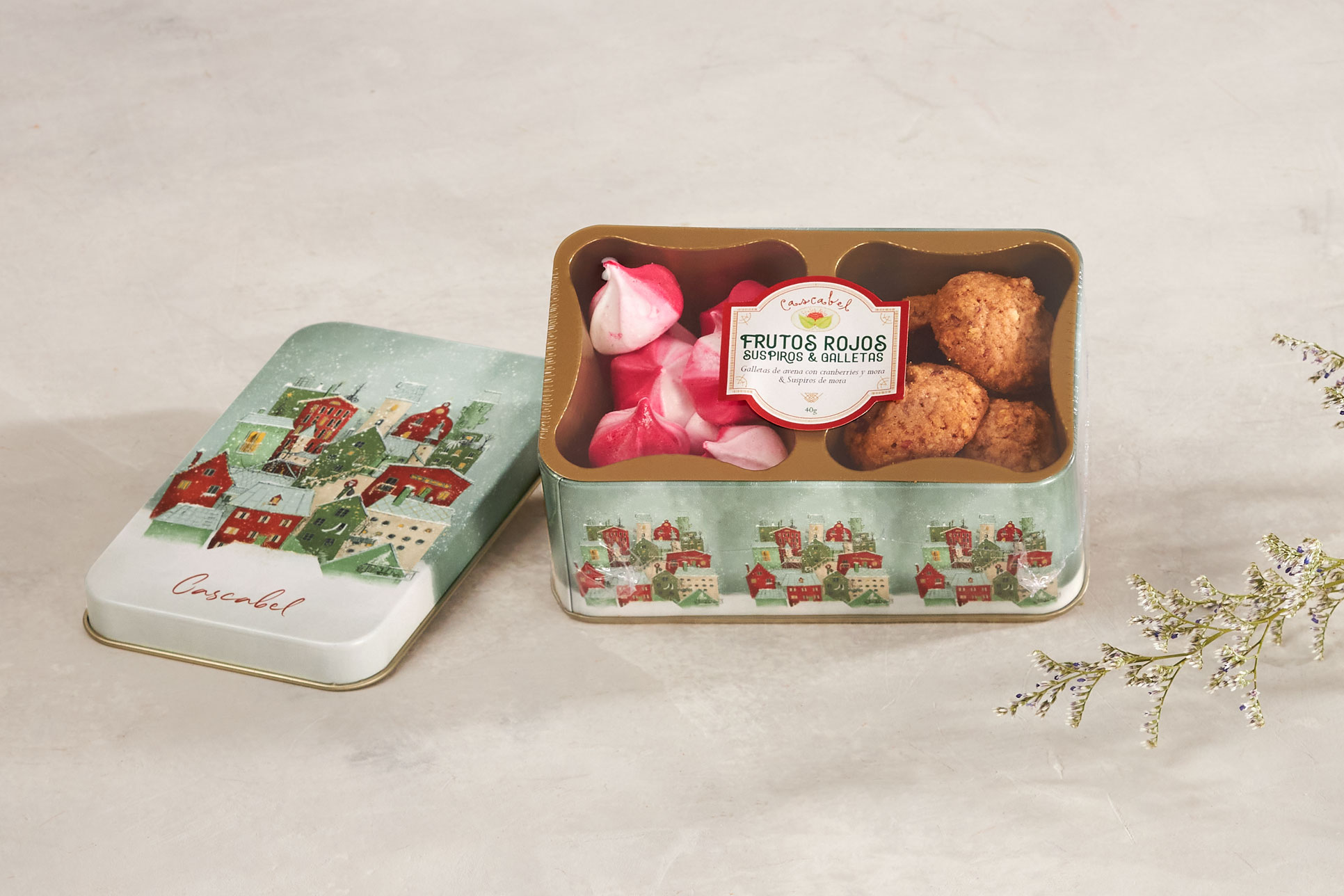 Mix de Galletas y Suspiros Frutos Rojos