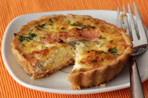 Mini quiche jamon y queso L2