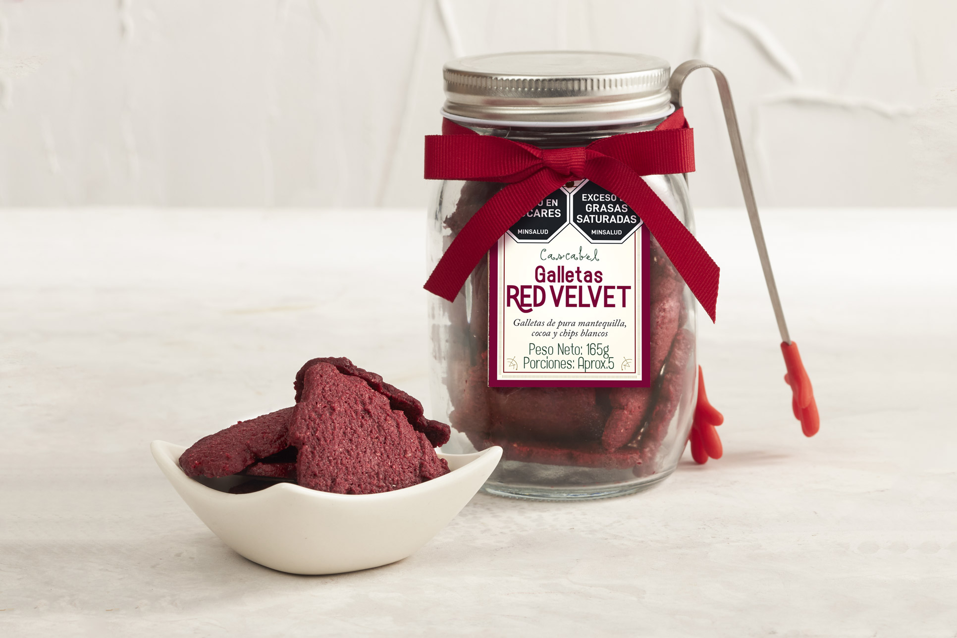Galletas Red Velvet en Bombonera