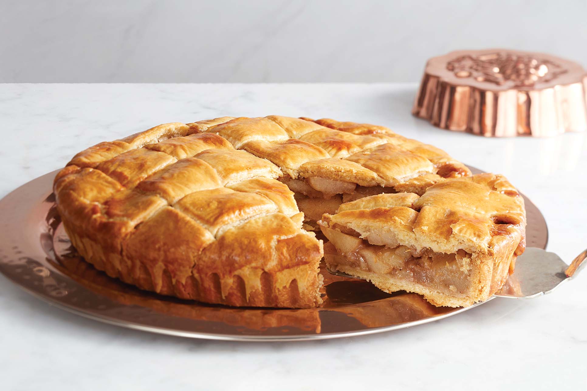 Pie de Manzana y Canela