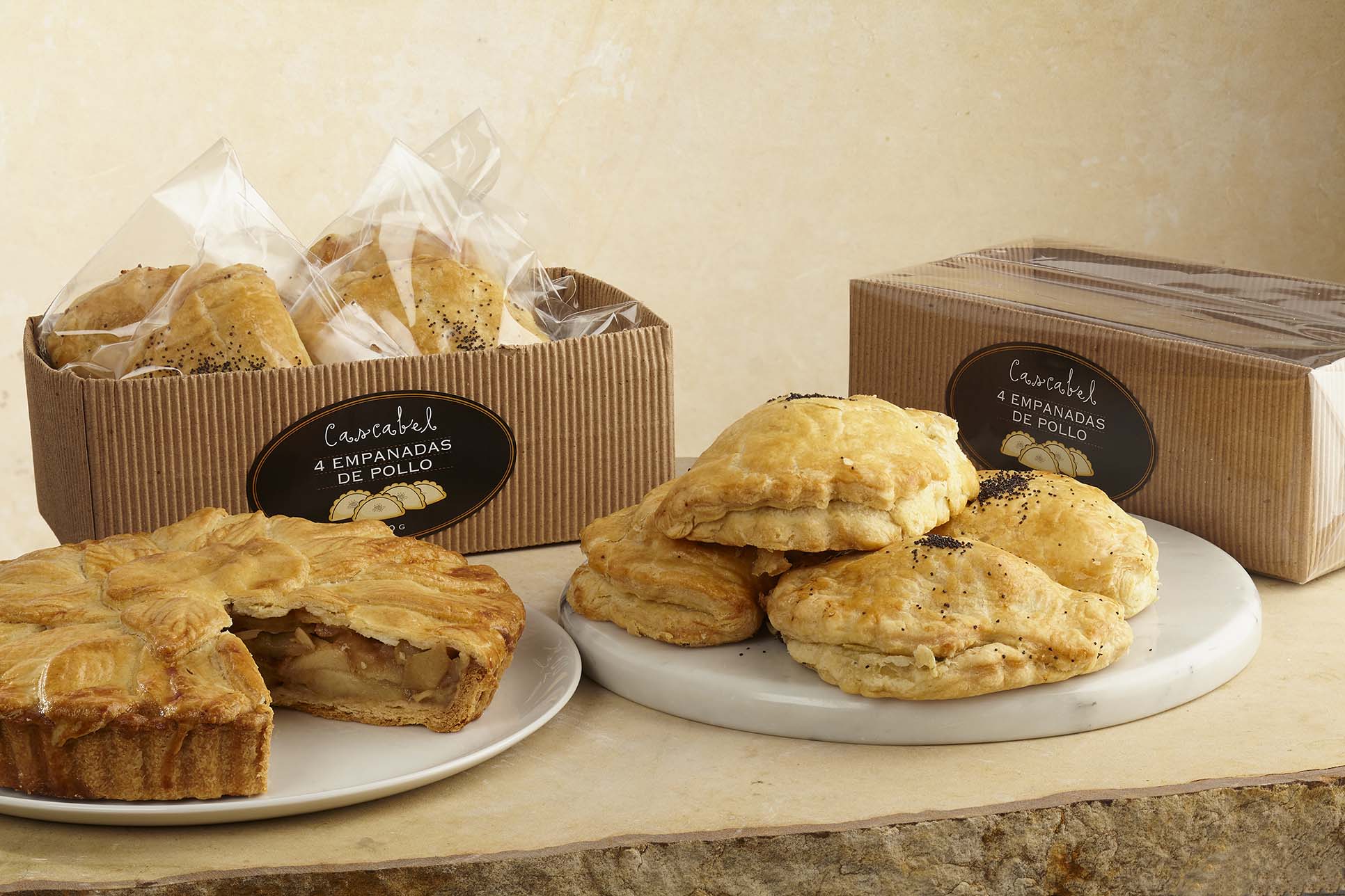 Empanadas y Pie de Manzana
