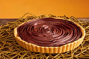 Tarta de Banano y Chocolate