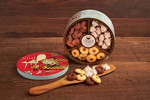 Mix Galletas y Suspiros Chocolate y Arequipe